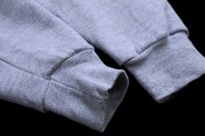 画像6: 90s メキシコ製 RUSSELLラッセル 無地 スウェット ジップパーカー 杢グレー L★フーディー ブランク (6)