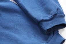 画像8: 90s USA製 RUSSELLラッセル スウェット ジップパーカー ブルーグレー XXL★特大 フーディー ブランク (8)