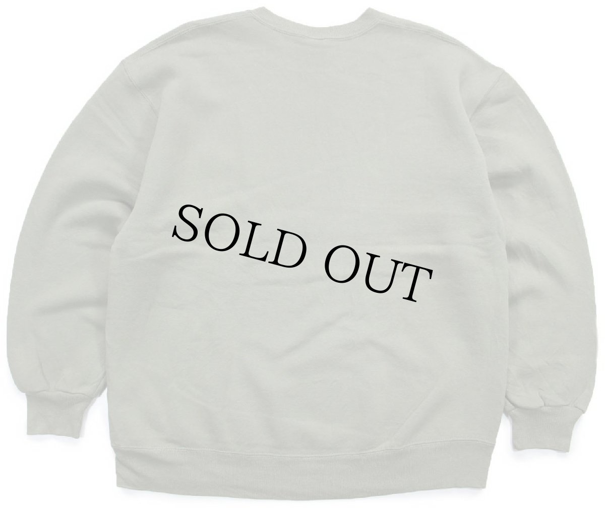 画像2: 90s USA製 RUSSELLラッセル 無地 前V スウェット 薄緑 XL★ブランク (2)