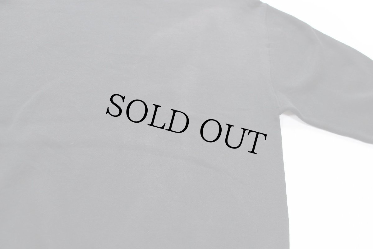 画像6: 90s USA製 RUSSELLラッセル 無地 前V スウェット 黒 フェード XL★ブランク (6)