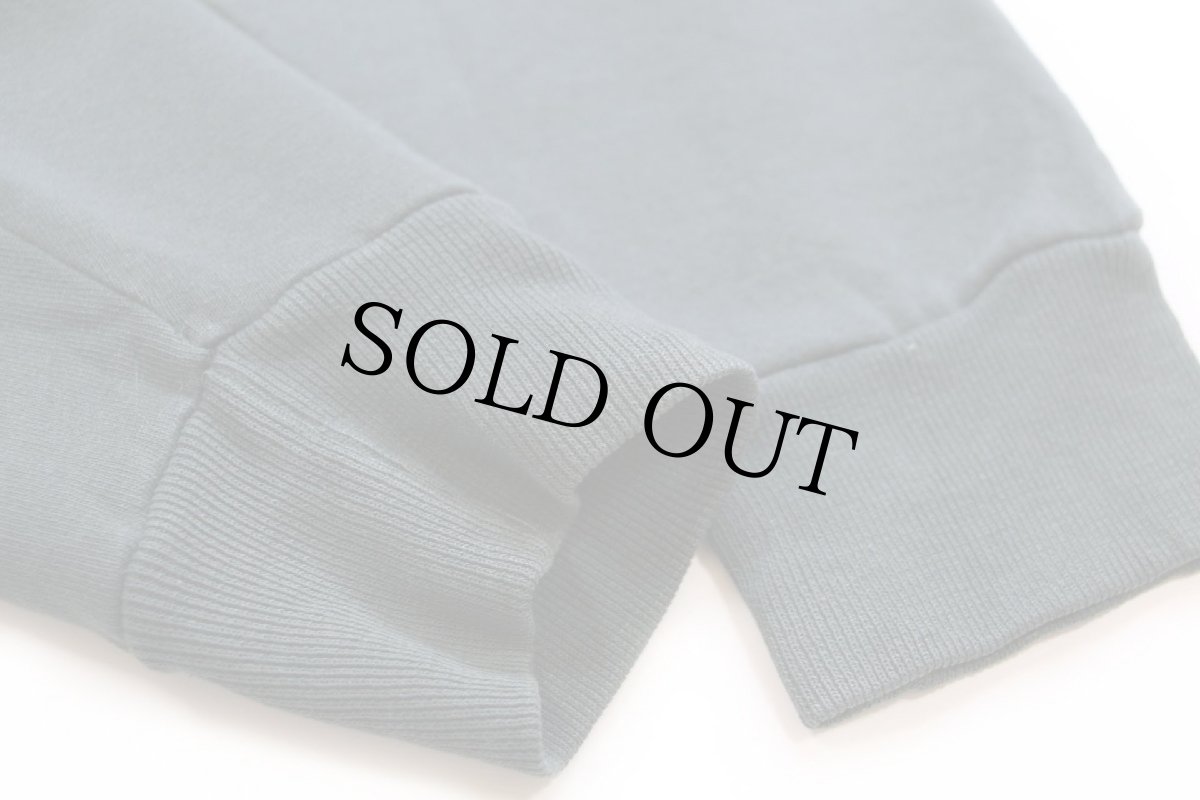 画像6: 90s USA製 RUSSELLラッセル ツートン 切り替え 前V スウェット グレーベージュ×グリーングレー XL (6)