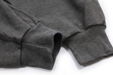 画像6: 90s メキシコ製 RUSSELLラッセル 無地 前V スウェット 杢グリーングレー LT★ブランク (6)