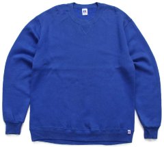 90s USA製 RUSSELLラッセル 無地 前V スウェット オートミール L