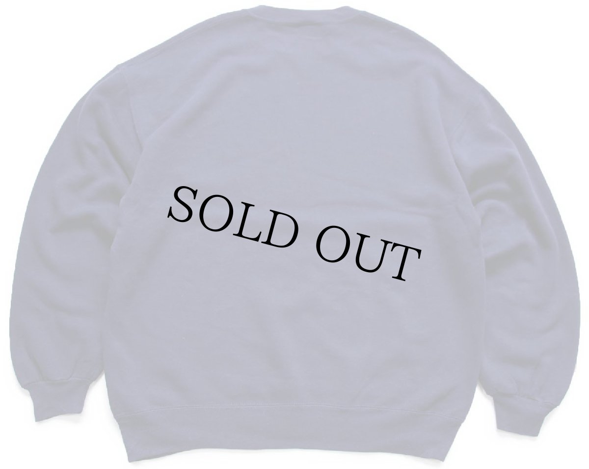 画像2: 90s USA製 RUSSELLラッセル 無地 前V スウェット 紺 XL★ブランク (2)