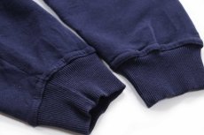 画像6: 90s メキシコ製 Member's Mark BY RUSSELLラッセル 無地 前V スウェット 紺 L★ブランク (6)