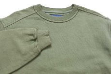 画像3: 90s メキシコ製 PLUMA BY RUSSELLラッセル 無地 スウェット 薄緑 L★ブランク (3)