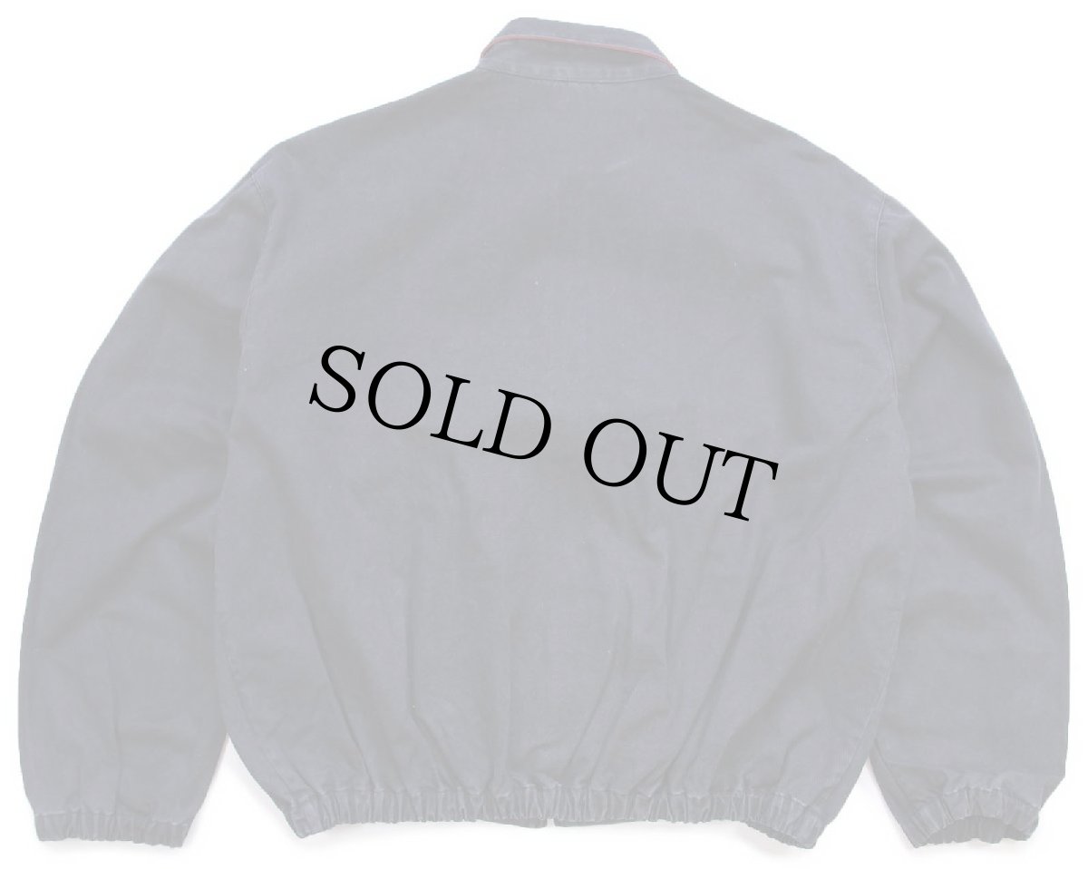 画像2: 90s ポロ ラルフローレン ワンポイント チンスト付き コットンジャケット 黒 フェード M (2)