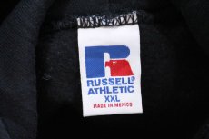 画像5: 00s メキシコ製 RUSSELLラッセル GALENA 2001 スウェットパーカー 黒 XXL★特大 フーディー (5)