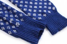 画像6: 00s ポロ ラルフローレン ノルディック柄 コットン×リネンニット セーター (6)