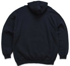 画像2: 00s メキシコ製 RUSSELLラッセル GALENA 2001 スウェットパーカー 黒 XXL★特大 フーディー (2)