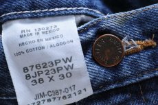 画像6: 00s RUSTLERラスラー デニムパンツ W38 L30★SDP4379 Wranglerラングラー (6)