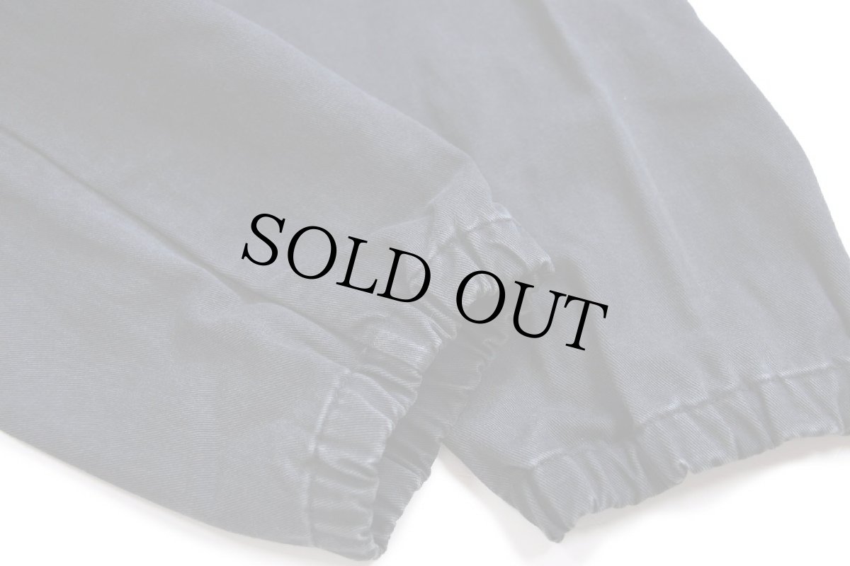 画像6: 90s ポロ ラルフローレン ワンポイント チンスト付き コットンジャケット 黒 フェード M (6)