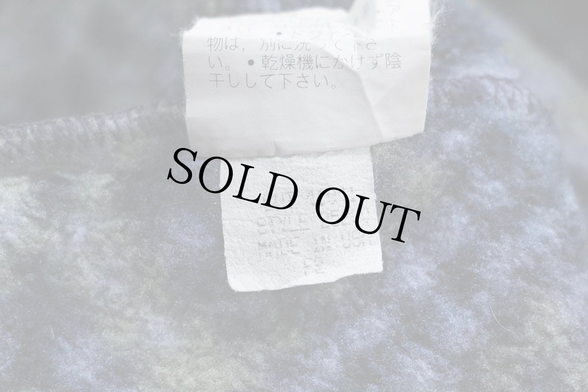 画像5: 90s USA製 patagoniaパタゴニア Mosaicモザイク 総柄 フリース スナップT L (5)