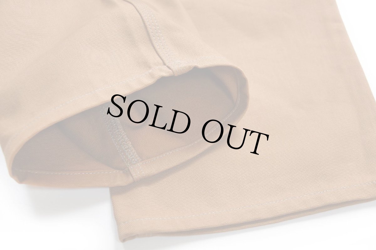 画像8: 新品★carharttカーハート ダブルニー ダック地 ペインターパンツ 茶 W32 L30 (8)