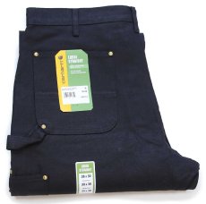 画像1: 新品★carharttカーハート ダブルニー ダック地 ペインターパンツ 黒 W38 L30 (1)