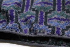 画像7: 90s USA製 patagoniaパタゴニア Tehuelchesテウェルチェ 総柄 フリース スナップT S★雪なしタグ (7)