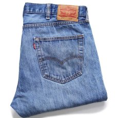 画像1: Levi'sリーバイス 501 ダメージ オイル飛び デニムパンツ ヒゲ W38 L34★SDP4179 (1)