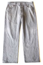 画像2: メキシコ製 Levi'sリーバイス 501 先染め グレーデニムパンツ W38 L32★SDP3912 (2)