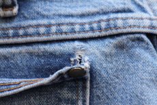 画像9: 00s Wranglerラングラー 47MWZ ペンキ飛び デニムパンツ ヒゲ W34 L30★SDP4012 (9)