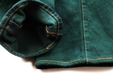 画像7: Levi'sリーバイス 501 カラーデニムパンツ 後染め 濃緑 W29★SDP3587 (7)