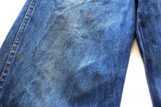 画像9: Wranglerラングラー 13MWZ ペンキ飛び デニムパンツ ヒゲ W31 L31★SDP4013 (9)