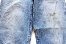 画像7: 00s Wranglerラングラー 47MWZ ペンキ飛び デニムパンツ ヒゲ W34 L30★SDP4012 (7)