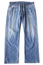 画像2: Levi'sリーバイス 501 USED加工 ペンキ飛び デニムパンツ W36 L32★SDP3992 (2)