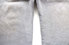 画像6: メキシコ製 Levi'sリーバイス 501 先染め カラーデニムパンツ ライトグレー W38 L30★SDP3889 (6)