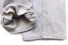 画像8: メキシコ製 Levi'sリーバイス 501 先染め グレー デニムパンツ W38★SDP3552 (8)