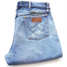 画像1: 00s Wranglerラングラー 47MWZ ペンキ飛び デニムパンツ ヒゲ W34 L30★SDP4012 (1)