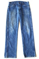 画像2: Wranglerラングラー 13MWZ ペンキ飛び デニムパンツ ヒゲ W31 L31★SDP4013 (2)