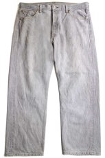 画像2: メキシコ製 Levi'sリーバイス 501 先染め グレー デニムパンツ W38★SDP3552 (2)