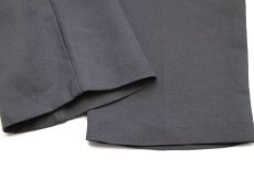 画像9: 90s Wranglerラングラー ランチャードレスジーンズ ポリエステルパンツ グレー W32★149 スタプレ (9)