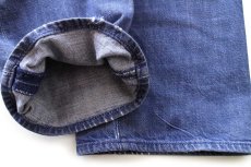 画像9: メキシコ製 Levi'sリーバイス 501 CONE DENIM WHITE OAK 先染め カラーデニムパンツ インディゴ W38★SDP3879 (9)