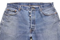 画像4: 00s メキシコ製 Levi'sリーバイス 501 ダメージ デニムパンツ W38★SDP3537 (4)