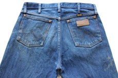 画像5: Wranglerラングラー 13MWZ ペンキ飛び デニムパンツ ヒゲ W31 L31★SDP4013 (5)