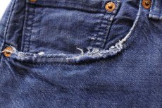 画像7: メキシコ製 Levi'sリーバイス 501 CONE DENIM WHITE OAK 先染め カラーデニムパンツ インディゴ W38★SDP3879 (7)