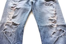 画像6: Levi'sリーバイス 501 ストレッチ デニムパンツ ボロ W38 L32★SDP4130 (6)