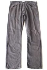 画像2: 00s メキシコ製 Levi'sリーバイス 501 後染め カラーデニムパンツ チャコールグレー W38 L34★SDP3890 (2)