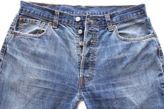画像4: Levi'sリーバイス 501 USED加工 ペンキ飛び デニムパンツ W36 L32★SDP3992 (4)