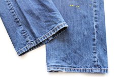 画像9: Levi'sリーバイス 501 USED加工 ペンキ飛び デニムパンツ W36 L32★SDP3992 (9)