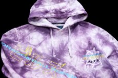 画像3: DRAGONBALL SUPER ドラゴンボール超 破壊神ビルス 両面&袖 刺繍&プリント タイダイ染め スウェットパーカー S★フーディー (3)