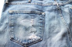 画像7: Levi'sリーバイス 501 ストレッチ デニムパンツ ボロ W38 L32★SDP4130 (7)
