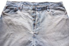 画像4: Levi'sリーバイス 501 USED加工 ストレッチ デニムパンツ W40 L32★SDP3784 (4)