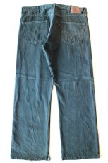画像3: 00s メキシコ製 Levi'sリーバイス 501 後染め ブラック デニムパンツ フェード W38 L29★SDP3905 (3)