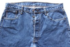 画像4: Levi'sリーバイス 501 カットオフ ストレッチ デニムパンツ W38★SDP3710 (4)