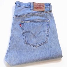 画像1: メキシコ製 Levi'sリーバイス 501 インク飛び デニムパンツ W40 L30★SDP3393 (1)