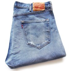 画像1: Levi'sリーバイス 501 ストレッチ デニムパンツ ボロ W38 L32★SDP4130 (1)