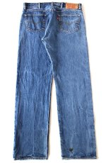 画像3: Levi'sリーバイス 501 ダメージ デニムパンツ ヒゲ W38 L36★SDP3682 (3)