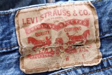 画像5: Levi'sリーバイス USED加工 デニムパンツ W36★SDP3581 (5)